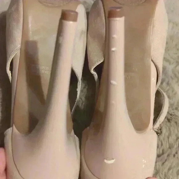 Guess heels, tan, size 7.5 - Picture 6 of 8